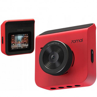 Xiaomi 70Mai Dash Cam A400 Red with Rear View Camera